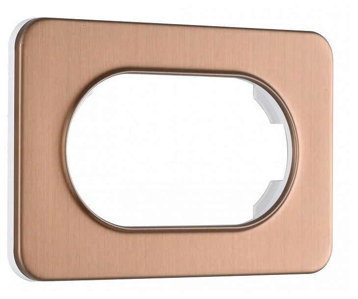 Рамка для двойной розетки Arte Milano am-502.07 502.07-double.brown в интернет-магазине "Галерея света"