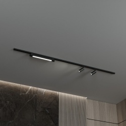 Комплект трековый Hesby Lighting №5 однофазная накладная Skylite HSBL_kompl_S005_NI2B4K в интернет-магазине "Галерея света"