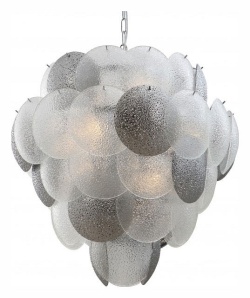 Подвесная люстра iLamp Rivoli 15617-14 CR+MULT в интернет-магазине "Галерея света"