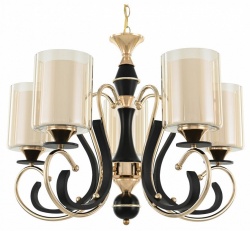 Подвесная люстра Arte Milano Florentia-2237 302237/5 Bk/Gd в интернет-магазине "Галерея света"