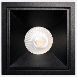 Встраиваемый светильник Italline IT06-6020 IT06-6020 black 4000K + IT06-6021 black в интернет-магазине "Галерея света"