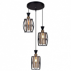 Подвесной светильник 04111-0.4-03 BK в интернет-магазине "Галерея света"