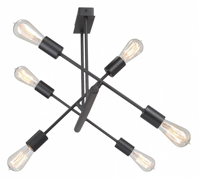 Люстра на штанге Vitaluce V3010 V3010-1/6PL в интернет-магазине "Галерея света"