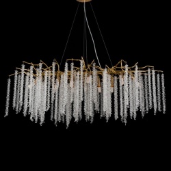 Подвесная люстра iLamp Savage 8813-L1200 GD в интернет-магазине "Галерея света"