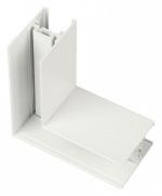 Соединитель угловой L-образный для треков накладных Aployt Magnetic track 48 APL.0182.10.02 в интернет-магазине "Галерея света"