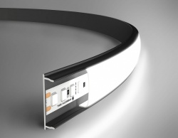 Профиль накладной гибкий Ambrella Light GP GP1600BK в интернет-магазине "Галерея света"