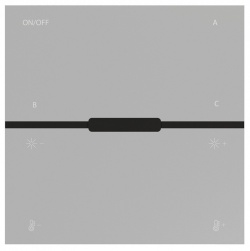 Панель универсальная клавишная накладная ST-Luce SKYLINE 220 ST015.400.97 в интернет-магазине "Галерея света"