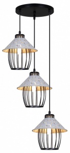 Подвесной светильник 02513-0.9-03 BK+WH в интернет-магазине "Галерея света"