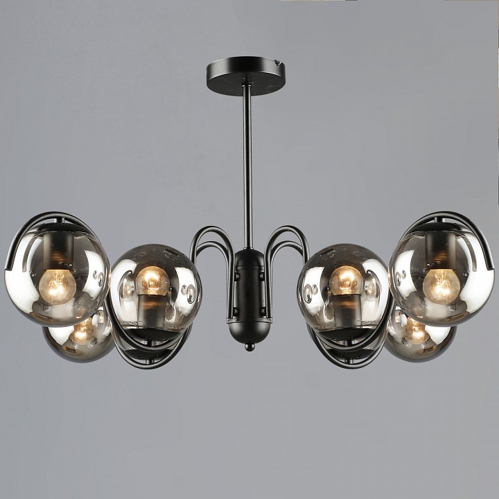 Люстра на штанге 64070 64070-0.3-08 BK в интернет-магазине "Галерея света"