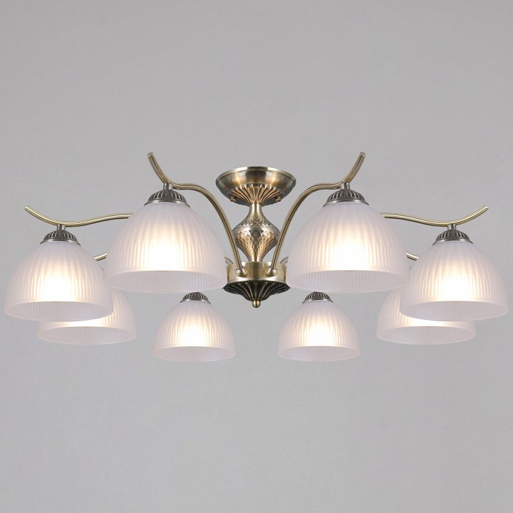 Люстра на штанге ILLUMICO  IL0896-8CSQ-26 AB ELITE в интернет-магазине "Галерея света"
