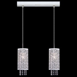 Подвесной светильник Eurosvet Laguna 1181/2 хром в интернет-магазине "Галерея света"