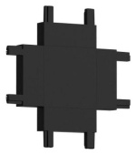 Соединитель X-образный для треков накладных Aployt Magnetic track 48 APL.0181.00.06 в интернет-магазине "Галерея света"