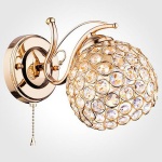 Бра Eurosvet Mirage 7777/1 золото в интернет-магазине "Галерея света"