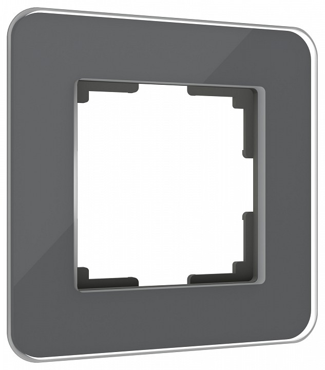 Рамка на 1 пост Werkel Elite (графит, стекло) W0012440 в интернет-магазине "Галерея света"