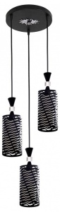 Подвесной светильник 01777-0.4-03 BK в интернет-магазине "Галерея света"
