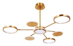 Люстра на штанге Arte Lamp Sienna A1363PL-6PB в интернет-магазине "Галерея света"