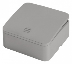 Выключатель одноклавишный с подсветкой Stekker София 49296 в интернет-магазине "Галерея света"