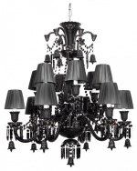 Подвесная люстра Loft it Zenith 10210/12 Black в интернет-магазине "Галерея света"