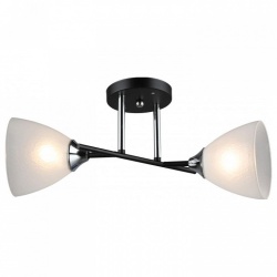 Накладной светильник Imex MD.2142 MD.2142-2-S-BK+CH в интернет-магазине "Галерея света"