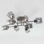 Потолочная люстра Eurosvet Hilari 30165/8 черный жемчуг в интернет-магазине "Галерея света"