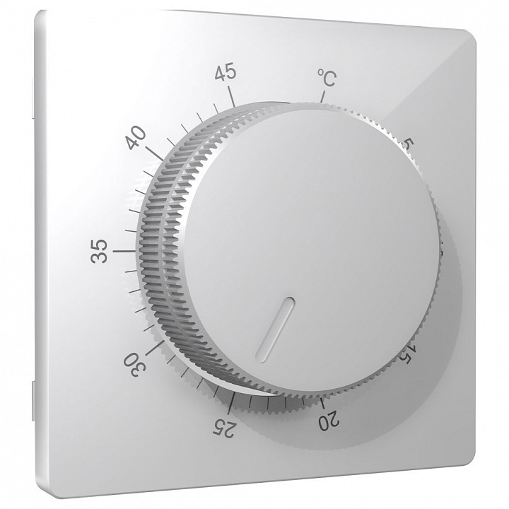 Накладка для терморегулятора электромеханического для теплого пола Ambrella Volt ALFA AP4057 в интернет-магазине "Галерея света"