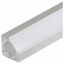 Профиль встраиваемый угловой внутренний Arlight ALU-D45-2000 ANOD+FROST 018252 в интернет-магазине "Галерея света"