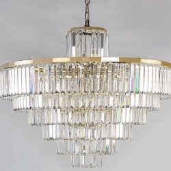 Подвесная люстра Newport 31100 31124/S gold в интернет-магазине "Галерея света"