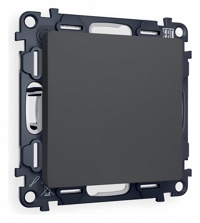 Заглушка для поста с рамкой Ambrella Volt ALFA MA916010 в интернет-магазине "Галерея света"