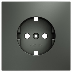 Накладка для розетки с заземлением Voltum S70 VLS000606 в интернет-магазине "Галерея света"