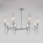 Люстра на штанге Eurosvet Prism 60143/8 хром в интернет-магазине "Галерея света"