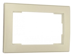 Рамка для двойной розетки Arte Milano am-503.06 503.06-double.shampan в интернет-магазине "Галерея света"