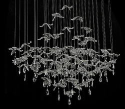 Подвесная люстра Newport VERONA 8220/140 С oval chrome в интернет-магазине "Галерея света"