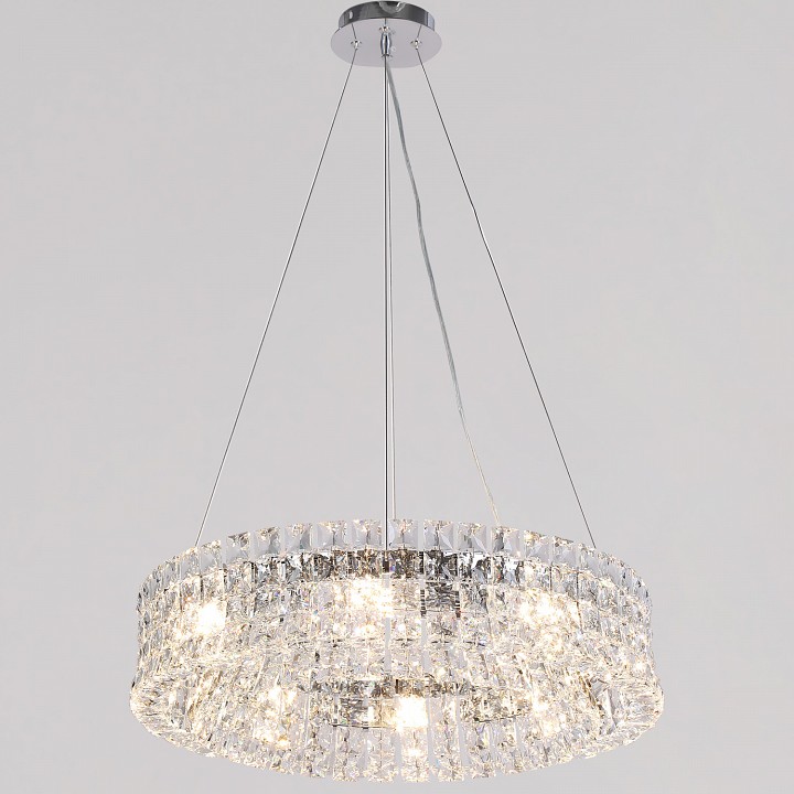 Подвесная люстра ILLUMICO IL5130 IL5130-600PZF-25 CH ELITE в интернет-магазине "Галерея света"