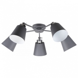 Люстра на штанге Imex MD.9103 MD.9103-5-S GR+CH в интернет-магазине "Галерея света"