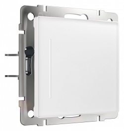 Выключатель сенсорый одноклавишный с подсветкой и функцией Wi-Fi, без рамки Werkel белый W4513001 в интернет-магазине "Галерея света"