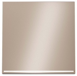 Клавиша для выключателя одноклавишного c подсветкой Voltum S70 METAL VLSM000210 в интернет-магазине "Галерея света"