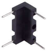 Соединитель угловой L-образный для треков накладных Favourite Unika 1006-CB-025 в интернет-магазине "Галерея света"