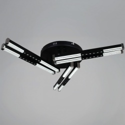 Люстра на штанге  24090-0.3-06 BK в интернет-магазине "Галерея света"