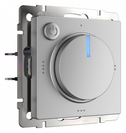 Терморегулятор электромеханический для теплого пола Werkel серебряный W1151106 в интернет-магазине "Галерея света"