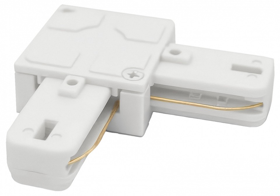 Соединитель угловой L-образный для треков накладных Lightstar Barra 502126-P в интернет-магазине "Галерея света"