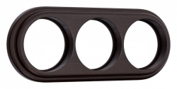 Рамка на 3 поста Werkel Legend (венге) W0035226 в интернет-магазине "Галерея света"