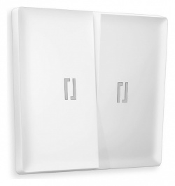 Клавиши для выключателя двухклавишного c подсветкой Ambrella Volt ALFA AP1240 в интернет-магазине "Галерея света"