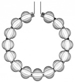 Подвесной светильник Maytoni Amulet MOD555PL-L23CH5K в интернет-магазине "Галерея света"