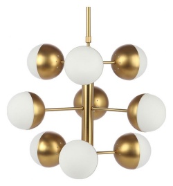 Люстра на штанге Imperiumloft Globe Cedar Moss 40,1668 в интернет-магазине "Галерея света"