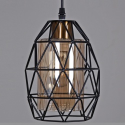 Подвесной светильник 03342-0.9-01 BK в интернет-магазине "Галерея света"