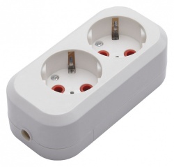 Розетка переносная разборная с заземлением Stekker Бруна 39010 в интернет-магазине "Галерея света"