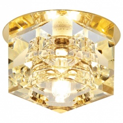 Встраиваемый светильник Ambrella Light Dising D605 D605 CL/G в интернет-магазине "Галерея света"