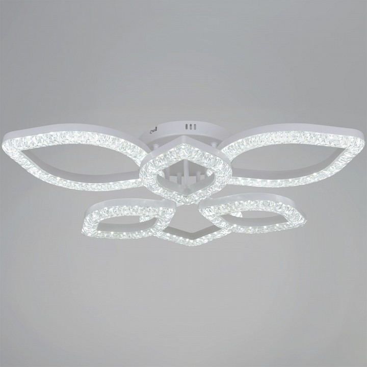 Люстра на штанге  28120-0.3-3+3C WH в интернет-магазине "Галерея света"