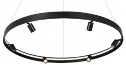 Подвесная люстра iLedex Vision 2060-D1000 BK в интернет-магазине "Галерея света"