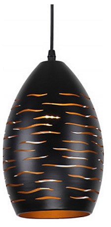 Подвесной светильник Imex MD.2922 MD.2922-1-P BK+GD в интернет-магазине "Галерея света"